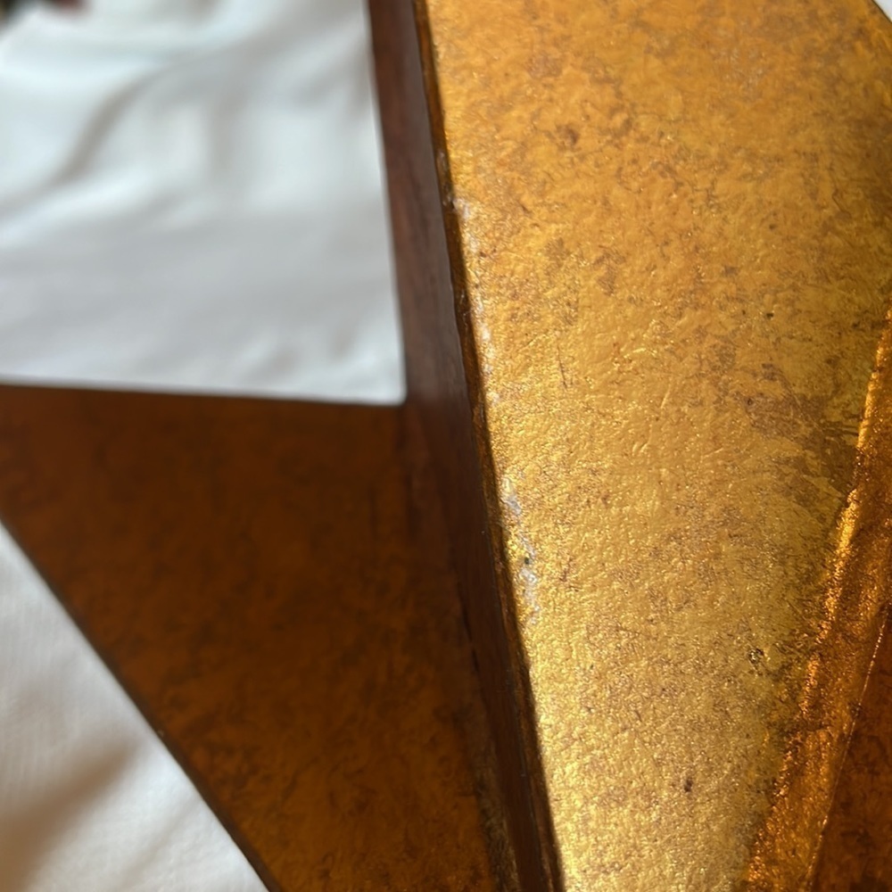 Gold paper star - Picture 5 of 8
